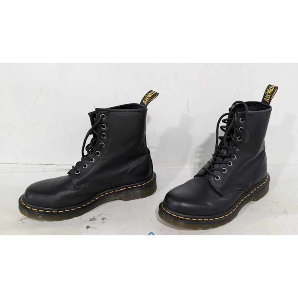 Dr. Martens Pascal 1460 W Leather Combat Boots Womens Size 7